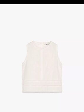 Zara Embroidered Top ZW collection
